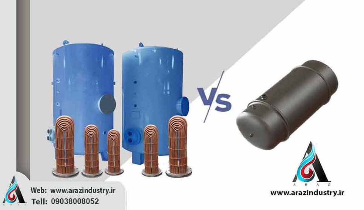 تفاوت منبع دوجداره و منبع کویل دار چیست؟